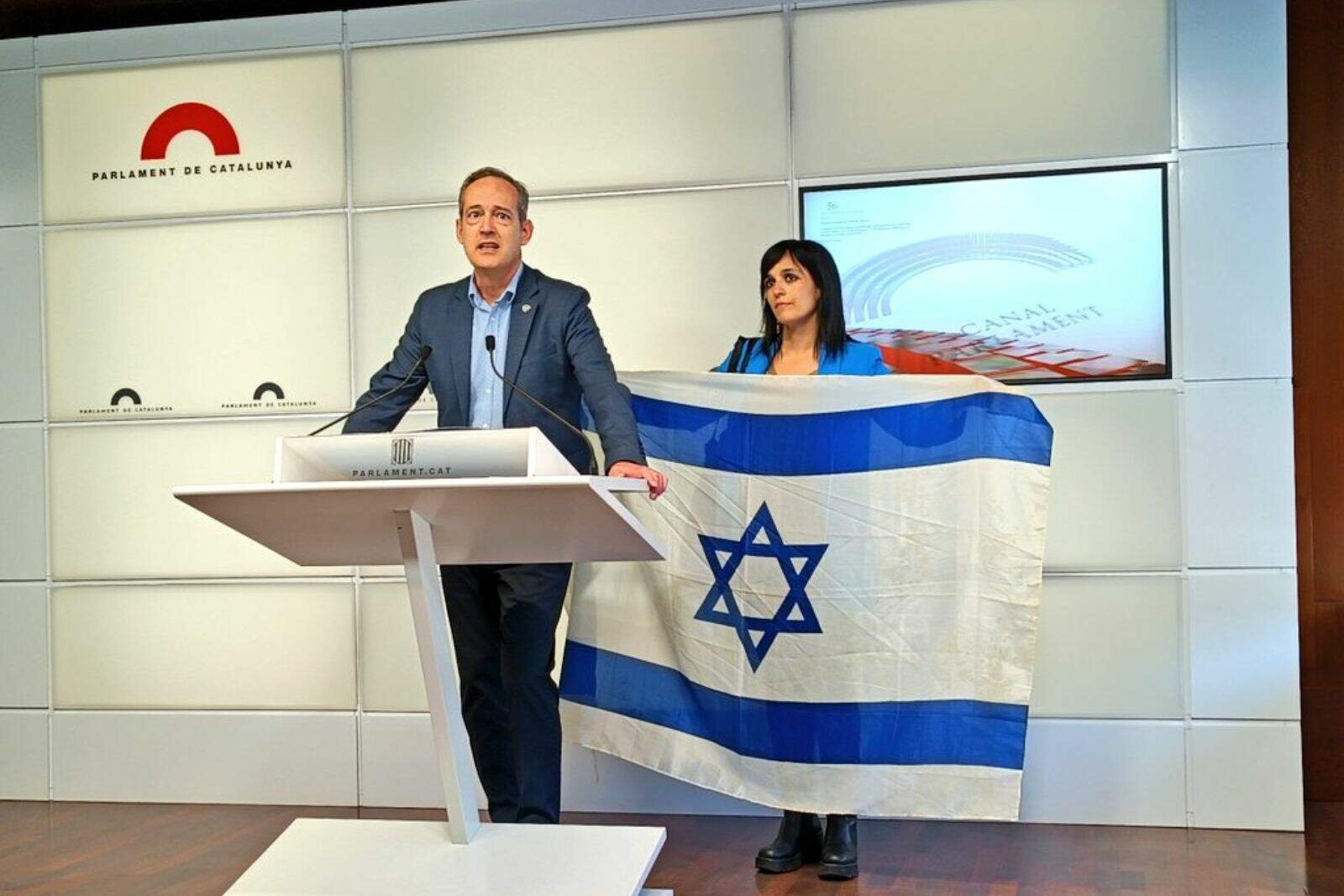 La minoria catalana que continua mirant Israel
